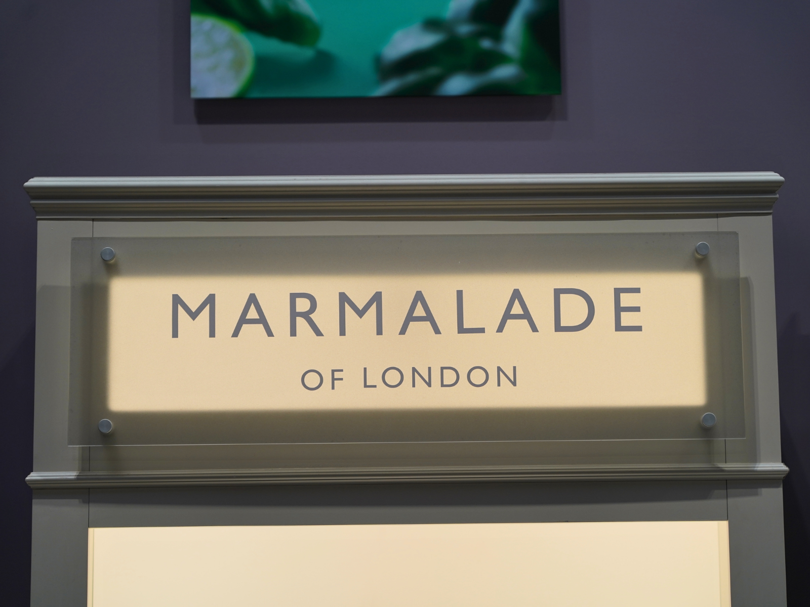 Marmalade of London signage